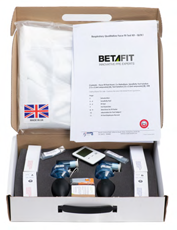 RPQLTK4-FACE FIT TEST KIT IN A STURDY CARDBOARD CARRY CASE