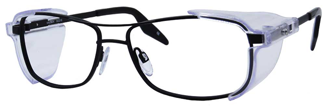 POLYCARBONATE PRESCRIPTION SPECTACLES WITH HARD CASE