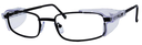 POLYCARBONATE PRESCRIPTION SPECTACLES WITH HARD CASE
