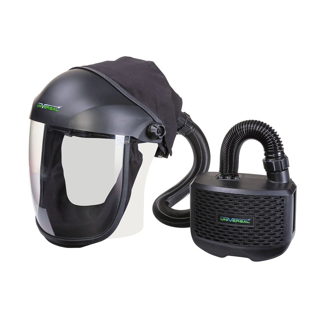 GRINDING VISOR WITH MOMENTUM PAPR KIT PACK COMPLETE