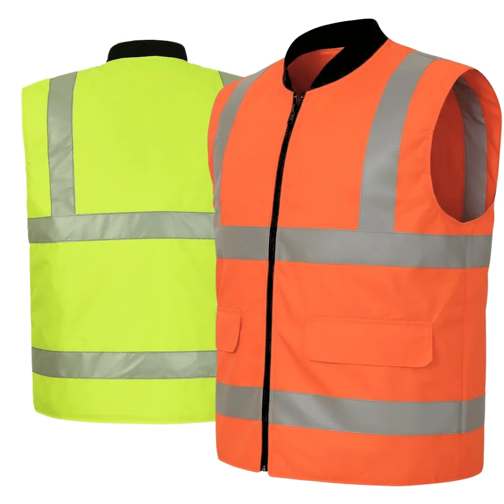AQUA HI VIS REVERSIBLE BODY WARMER