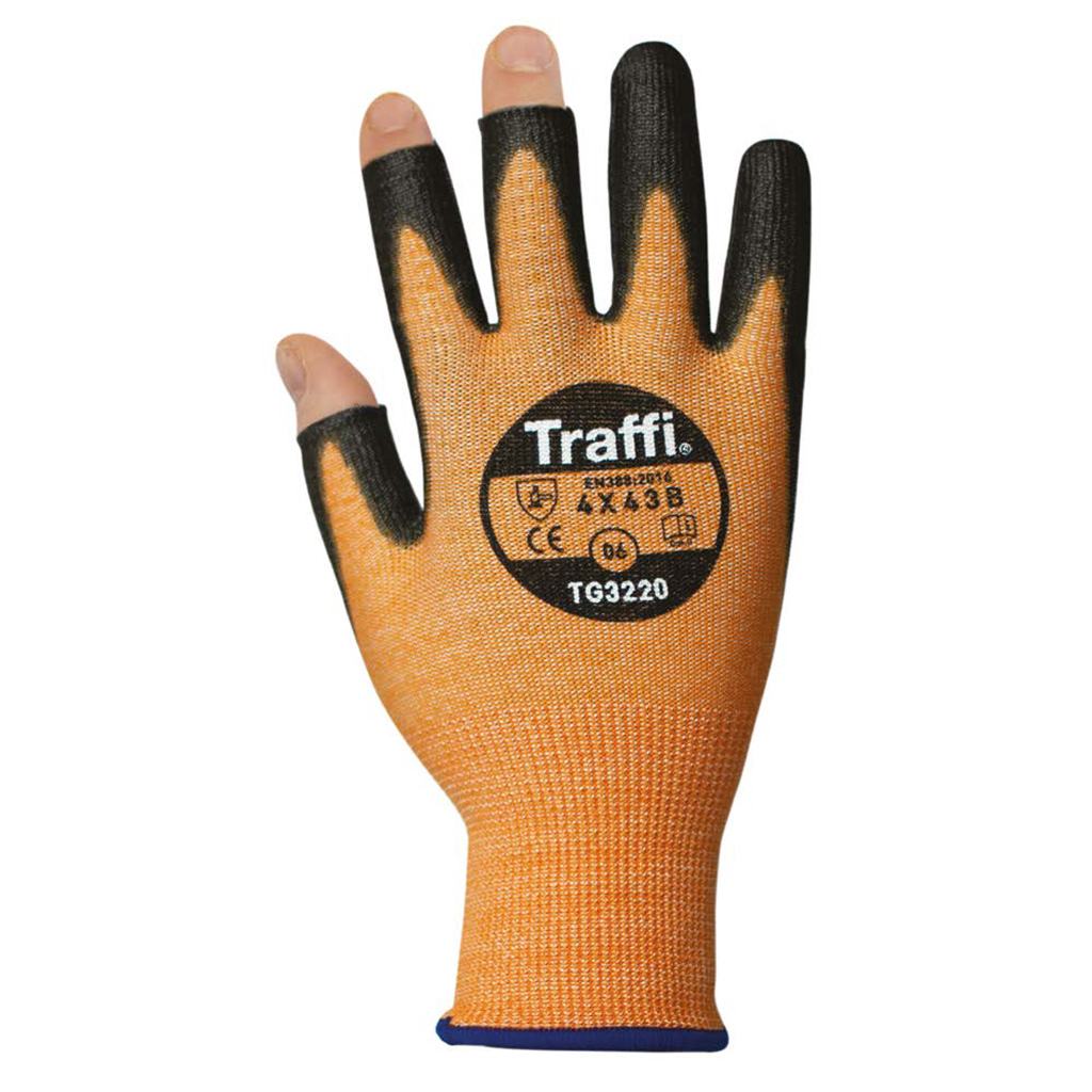 TG3220 X-DURA 3 DIGIT PU CUT LEVEL B SAFETY GLOVE
