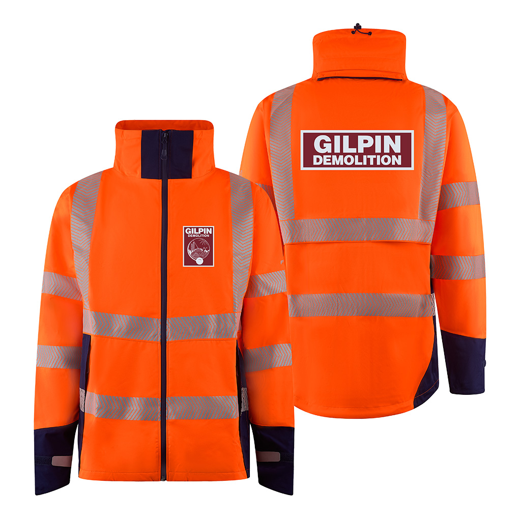 FGX LIGHTWEIGHT LAMINATED HI-VIS BREATHABLE W/PROOF 4:4 JKT