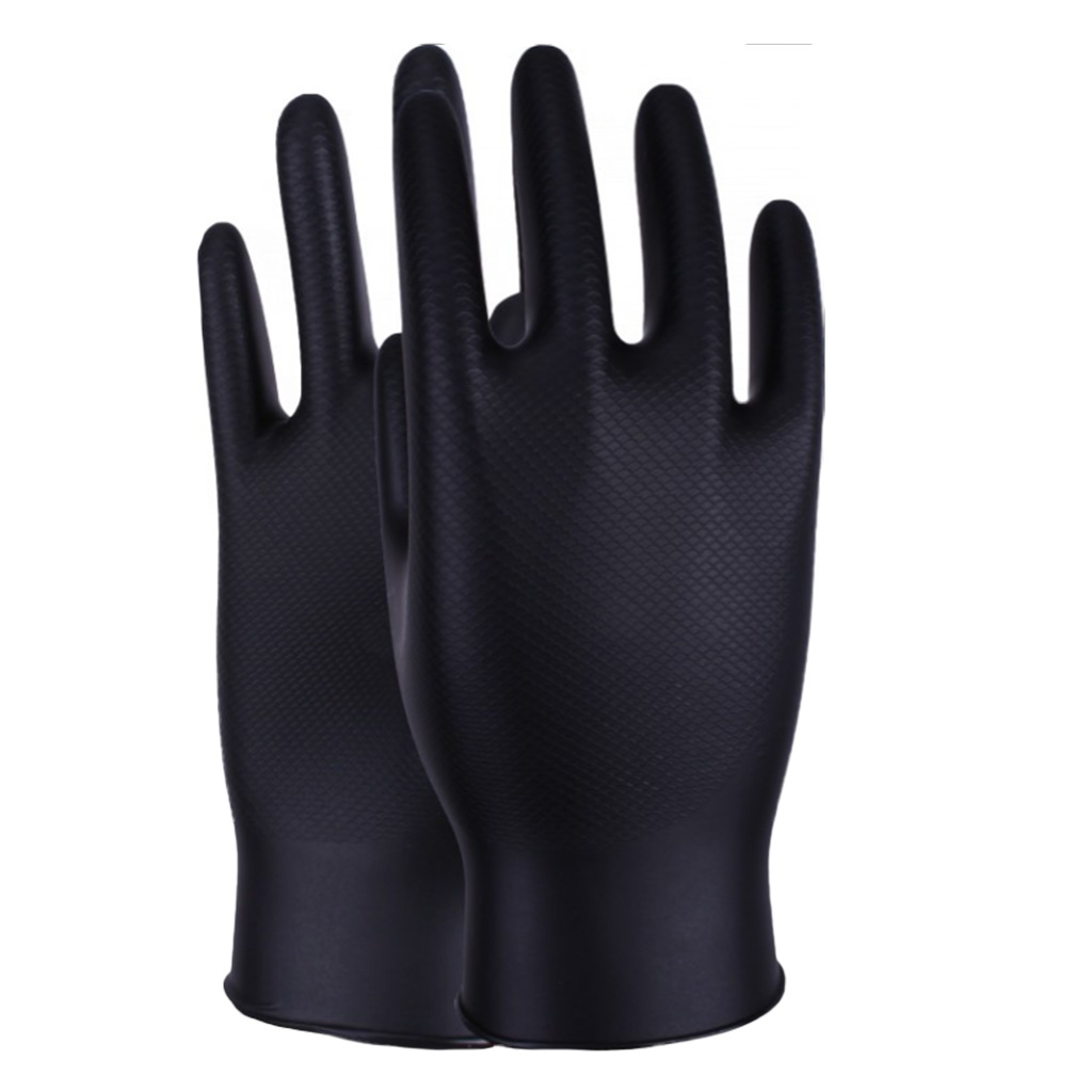 DG-MAXIM FISHSCALE DISPOSABLE NITRILE GLOVES (BOX OF 50)