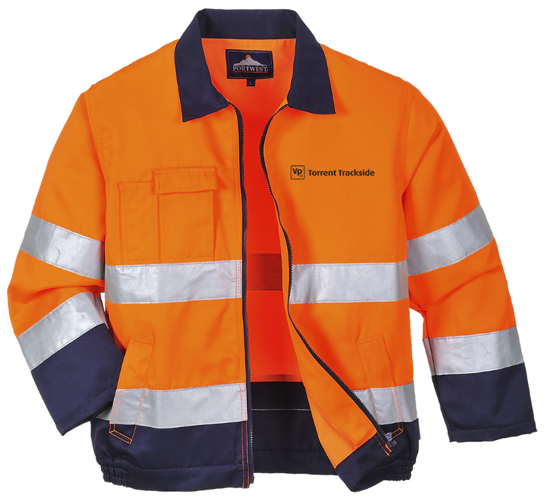 MADRID HI-VIS CONTRAST BOMBER JACKET