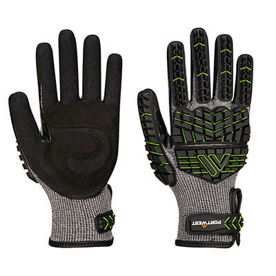 A755 IMPACT F15 NITRILE FOAM REINFORCED G PALM GLOVE