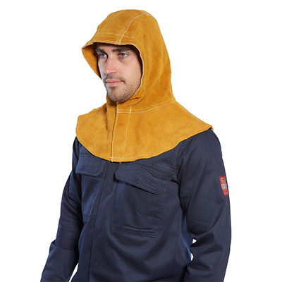 SW33- FR LEATHER HOOD