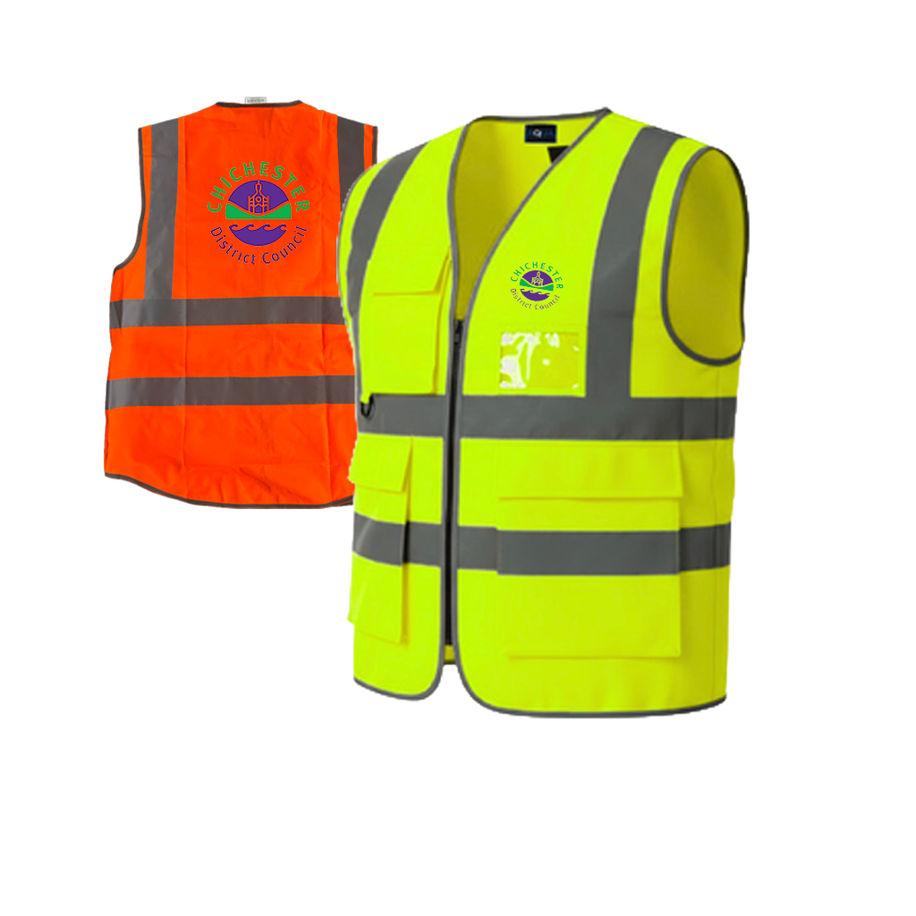 AQUA EXECUTIVE HI-VIS WAISTCOAT