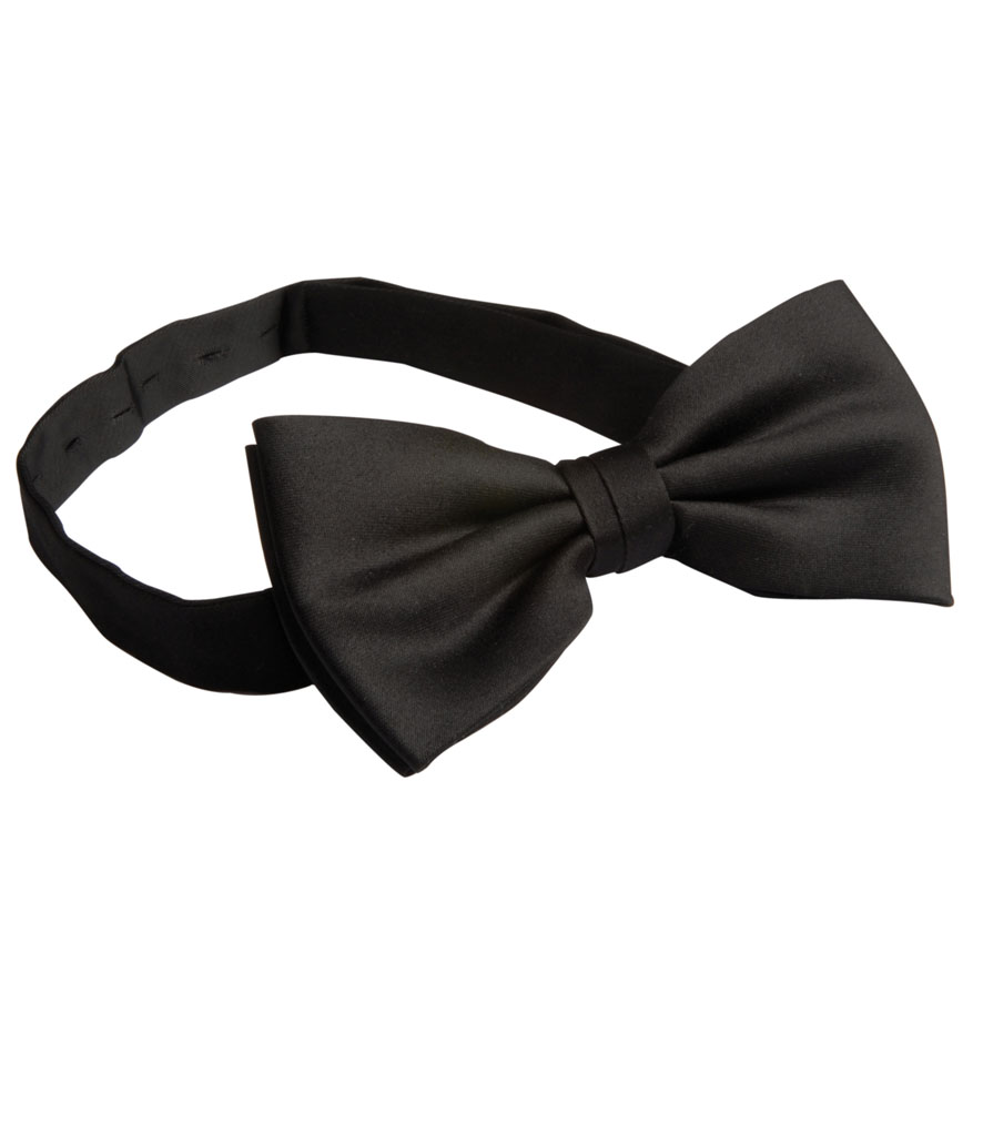 PR705 BOW TIE 100% POLYESTER SATIN