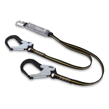 TWIN LEG WEBBING LANYARD & SHOCK ABSORBER C/W 2 RGK88 & RGK1