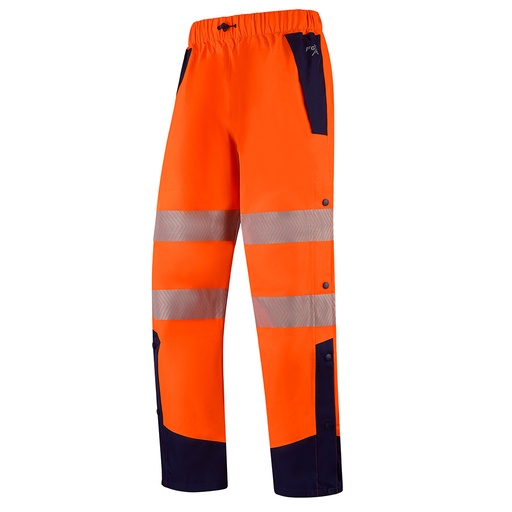 [TR721] FGX LIGHTWEIGHT LAMINATED HI-VIS BREATHABLE W/PROOF 4: 4 TROUSER