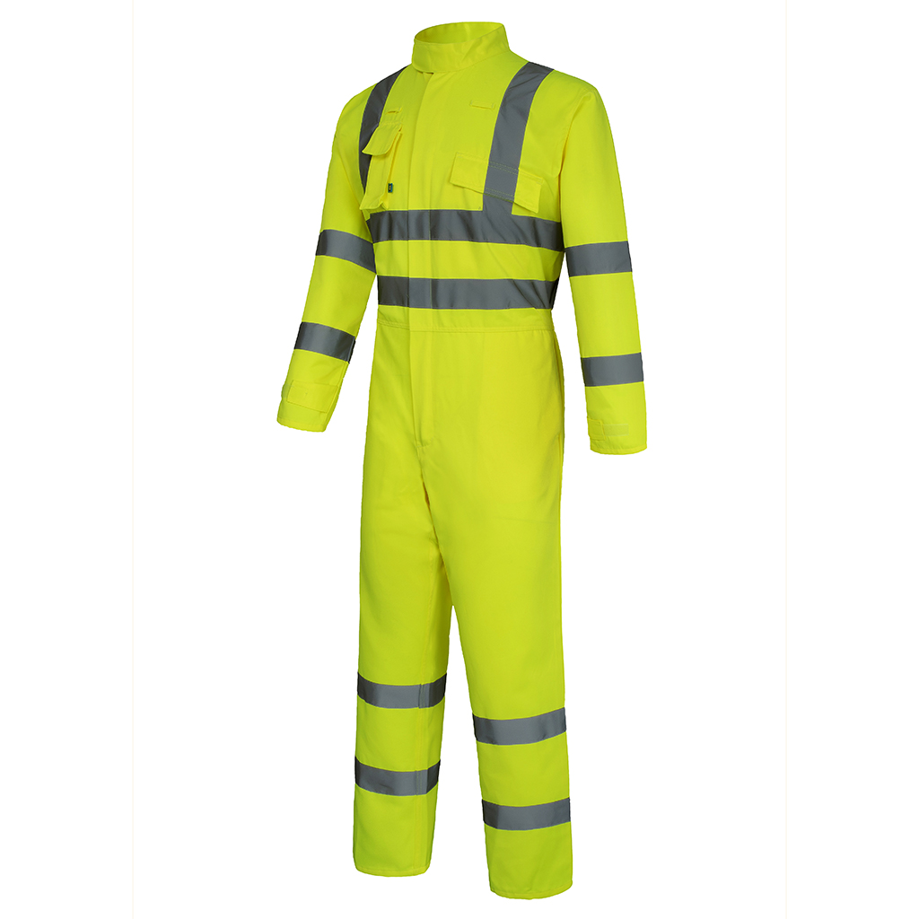 [BS109] AQUA HI-VIS COVERALL