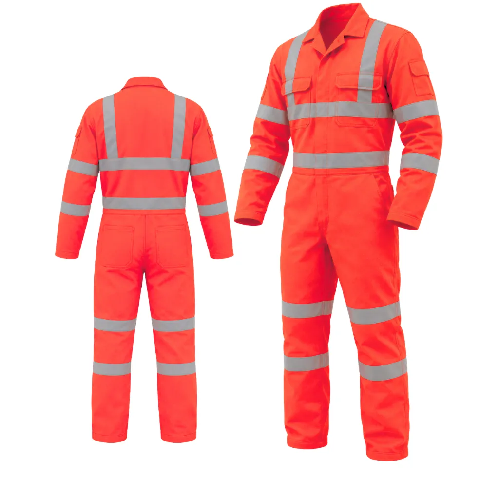 [BS126] AQUA HI-VIS-COVERALL