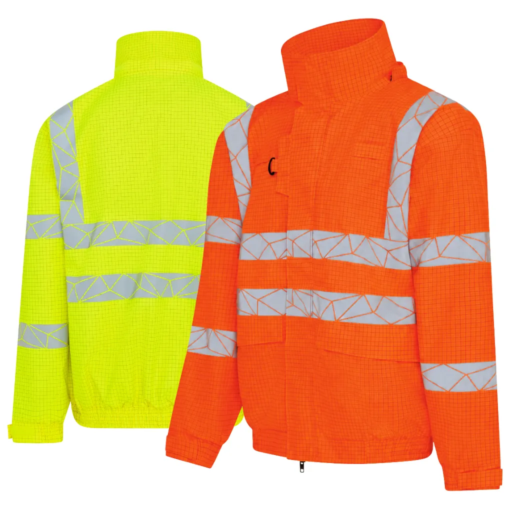 [JK306] PHOENIX-FR HI-VIS WATERPROOF BOMBER JACKET