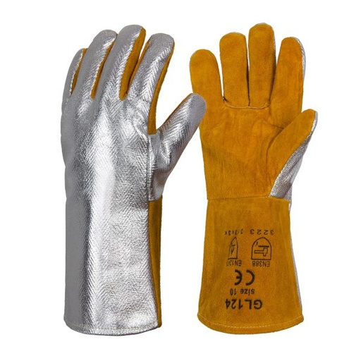 [GL124] RHINOweld HEAVY DUTY ALUMINISED WELDERS GLOVES