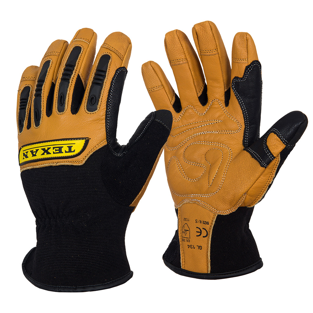 [GL134] TEXAN HIDE CURVED HANDLING GLOVES