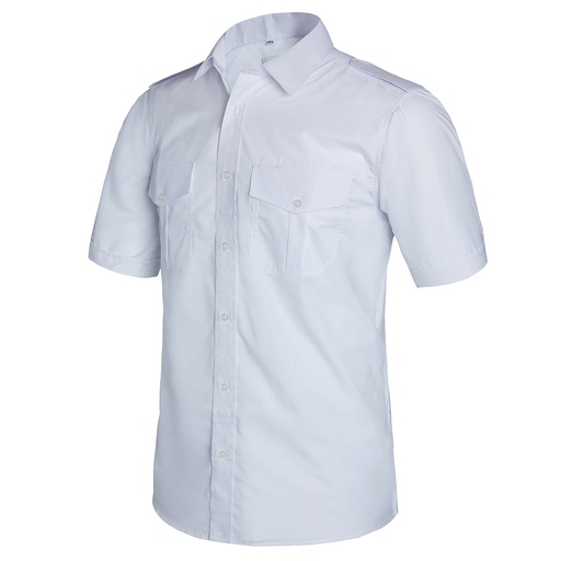 [SH059] AQUA MENS PILOT SHIRT S/S