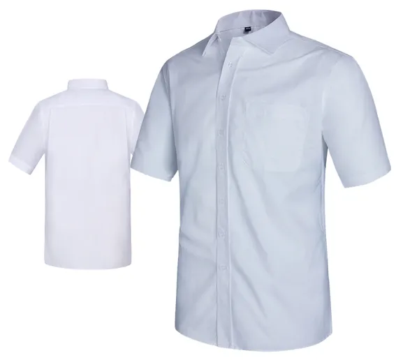 [SH121] AQUA END ON END CUTAWAY COLLAR SHIRT