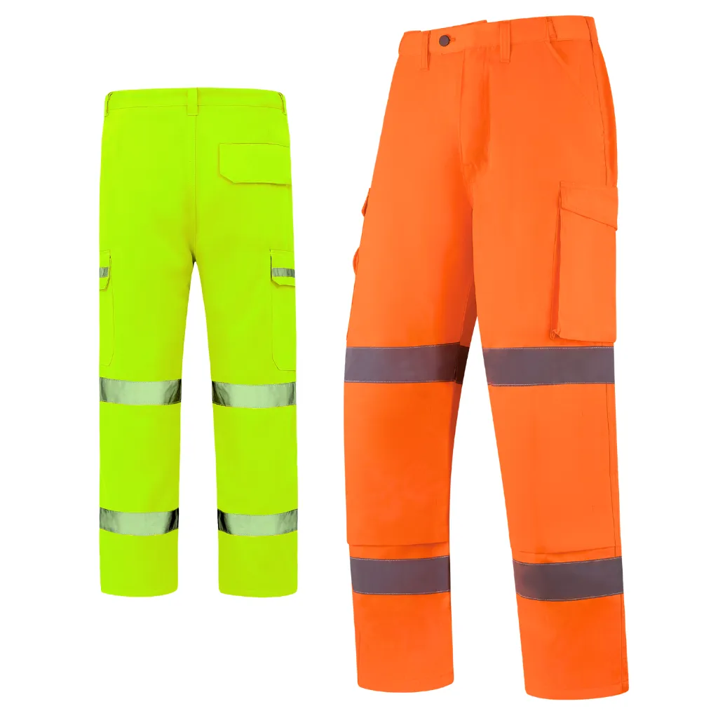 [TR047] HI VIS CARGO TROUSER