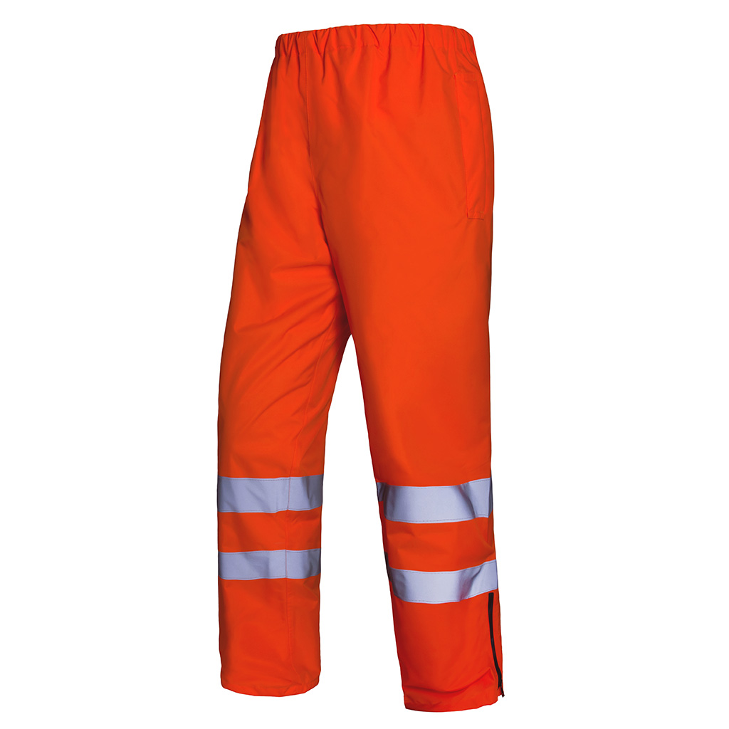 [TR636] LEG ZIP STYLE AQUA Classic OVER TROUSER EN20471