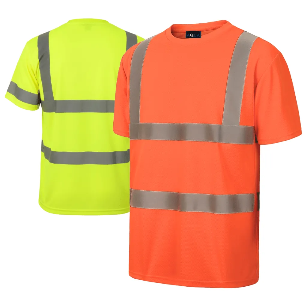[TS178] AQUA HI VIS T-SHIRT