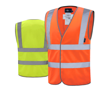 [WC002] AQUA HI VIS  WAISTCOAT
